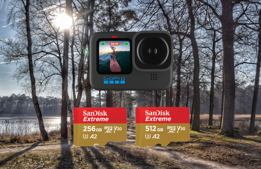 De SanDisk Extreme micro SD kaart is de beste geheugenkaart voor alle GoPro camera's.